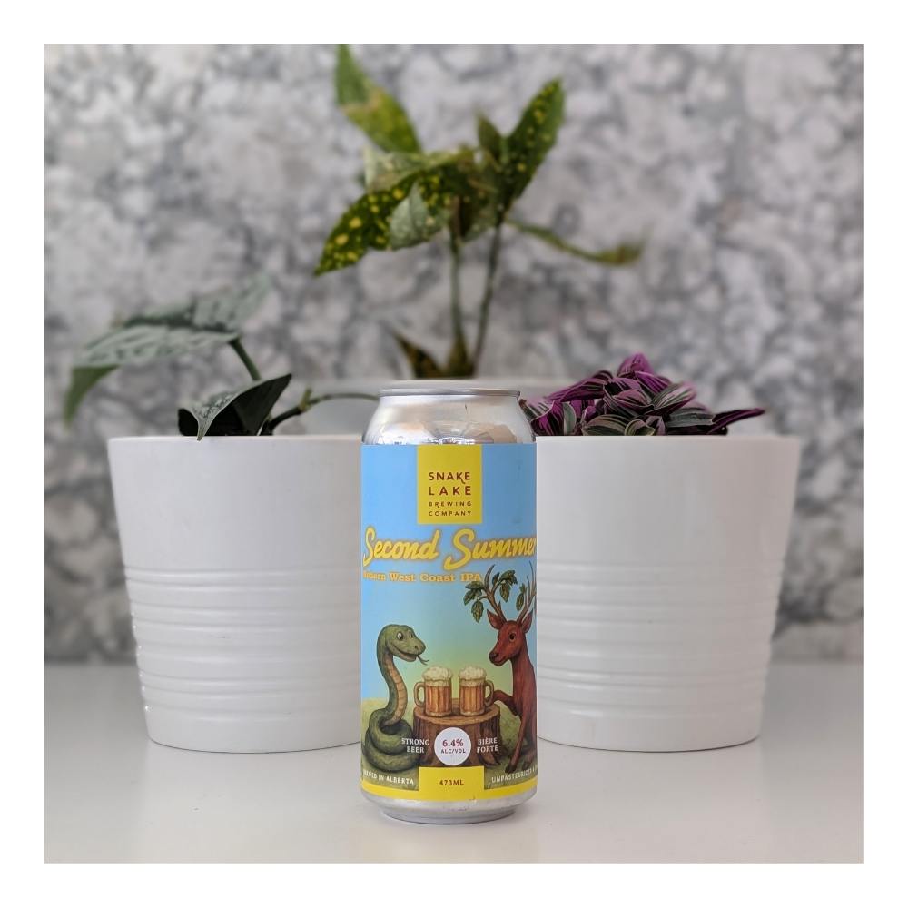 Second Summer Modern West Coast IPA by Snake Lake Brewing Company, beer label