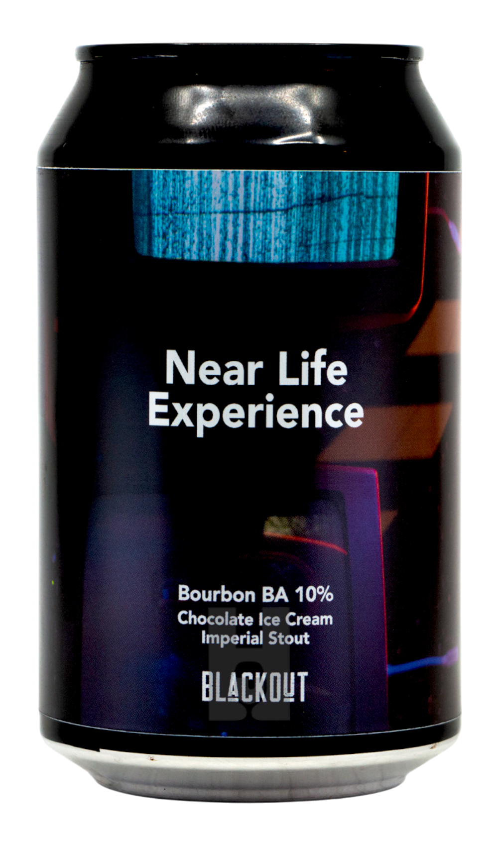 Blackout Near Life Experience by Blackout Brewing, beer label