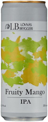Fruity Mango IPA by Lövnäs Bryggeri, beer label