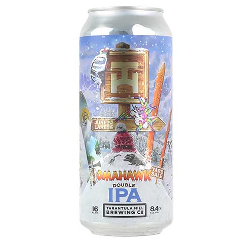 Tarantula/June Lake Tomahawk Yardsale Double IPA by Tarantula Hill Brewing Co., beer label