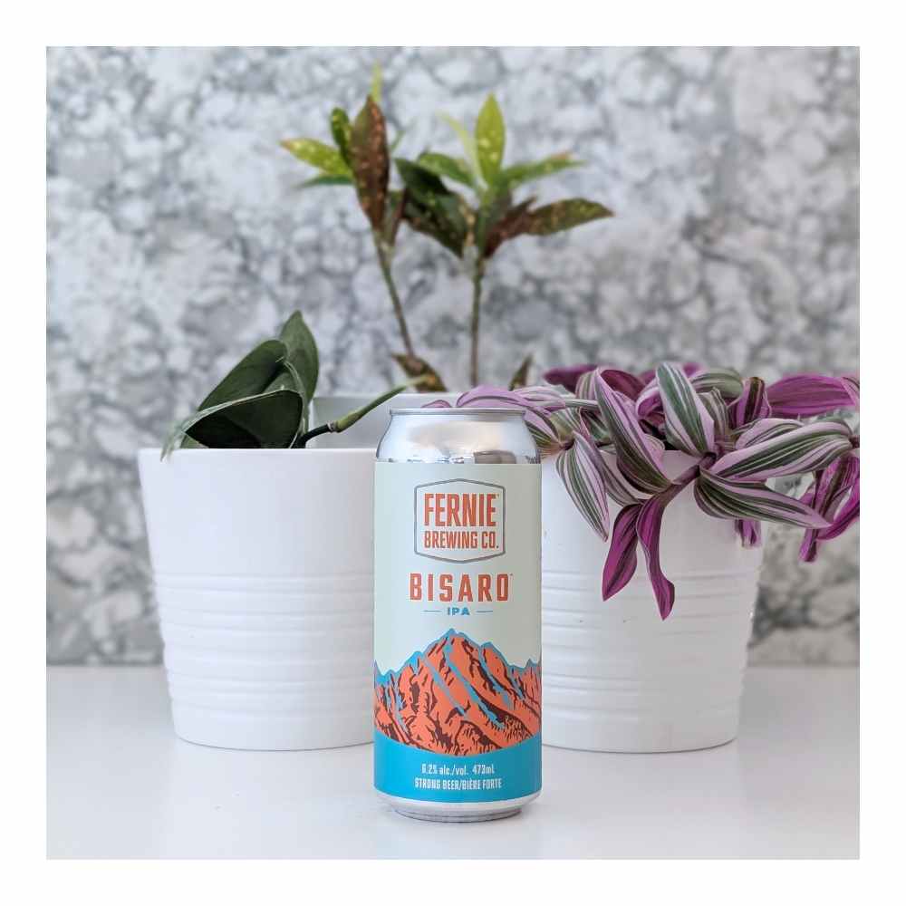 Company Bisaro IPA by Fernie Brewing Co, beer label
