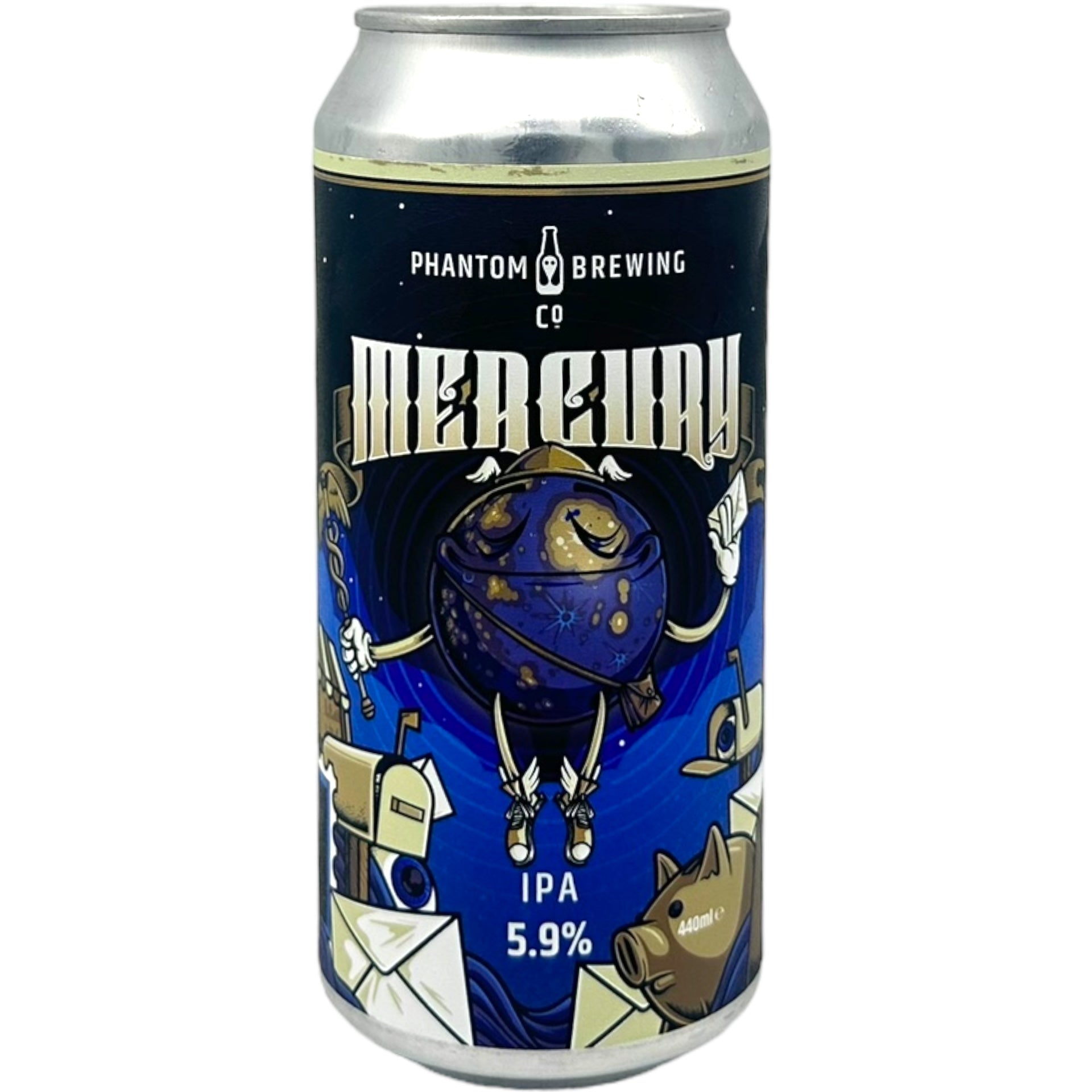 Phantom Mercury by Phantom Brewing Co., beer label