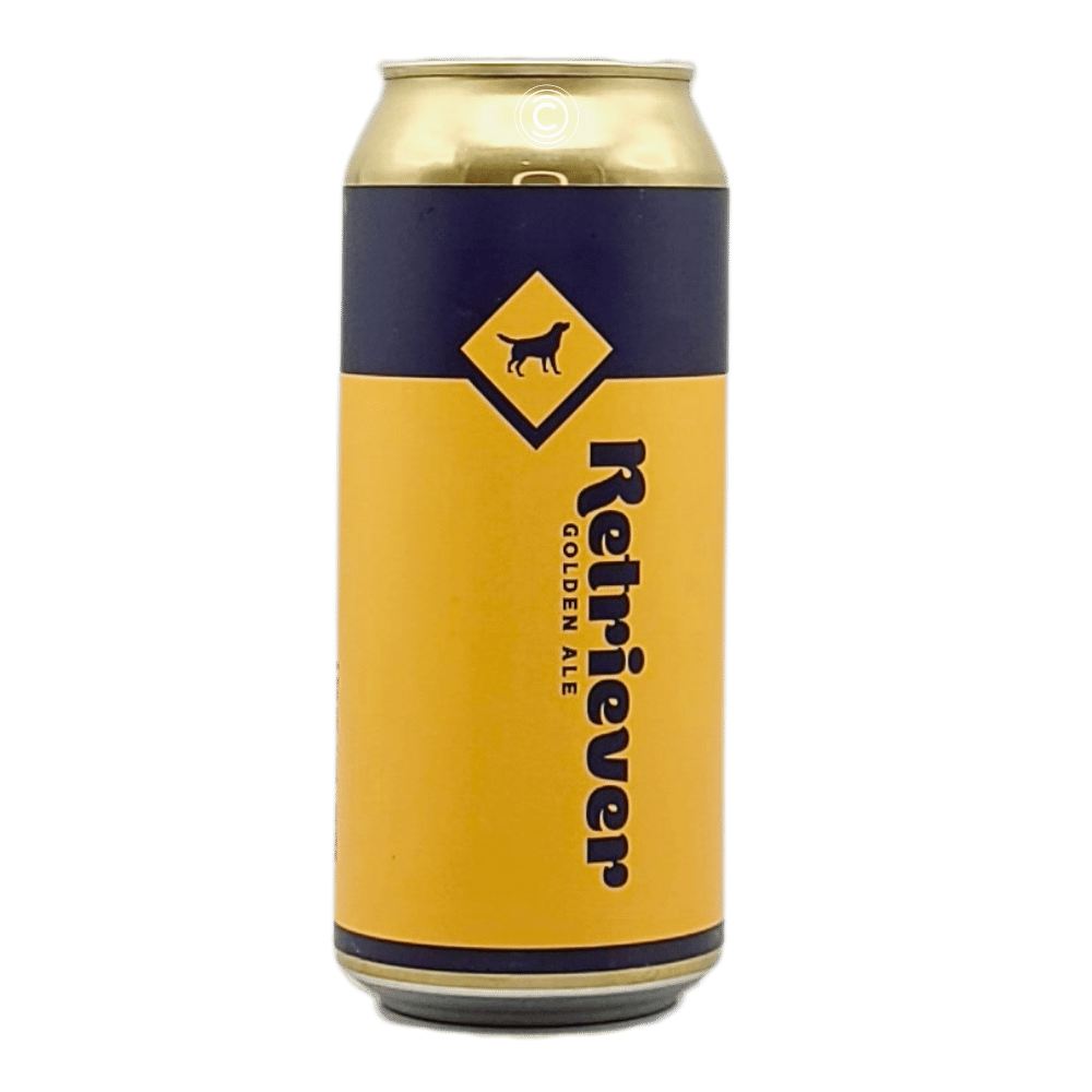 Retriever Golden Ale by Yellow Dog Brewing Co., beer label