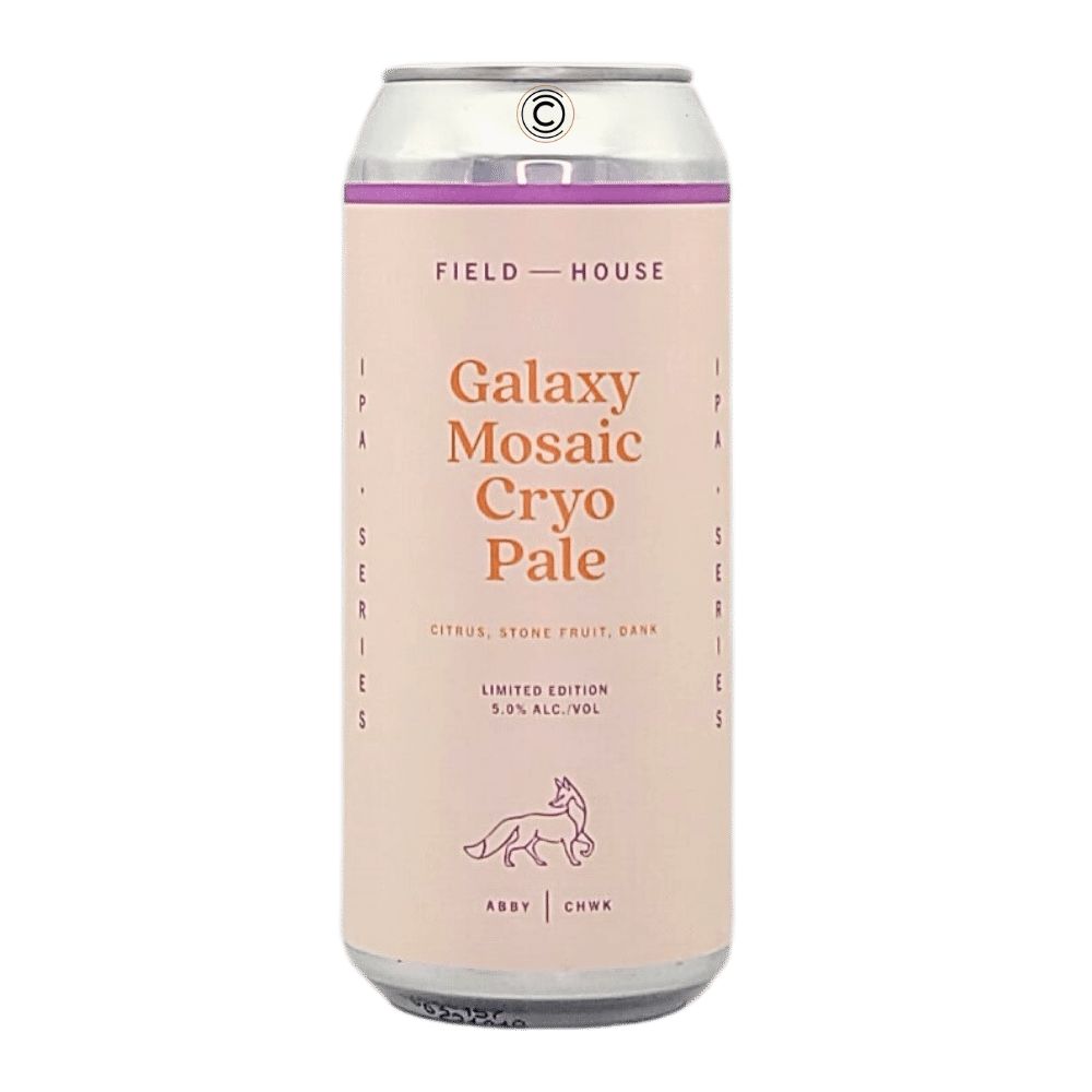 Galaxy Mosaic Cryo Pale Ale by Field House Brewing Co., beer label