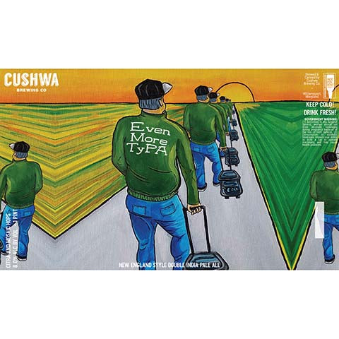 Cushwa Even More TyPA DIPA by Cushwa Brewing Co, beer label