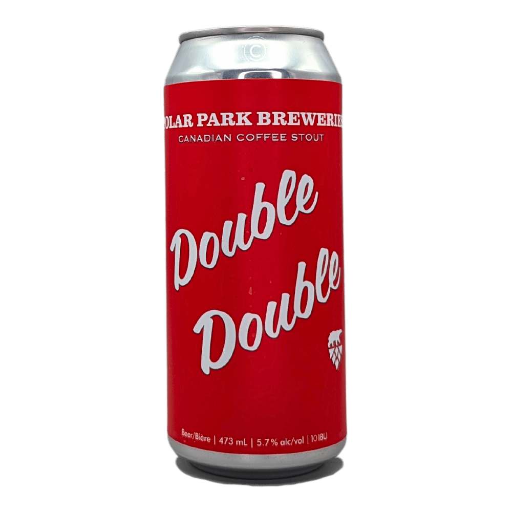 Double Double Canadian Coffee Stout by Polar Park Breweries, beer label