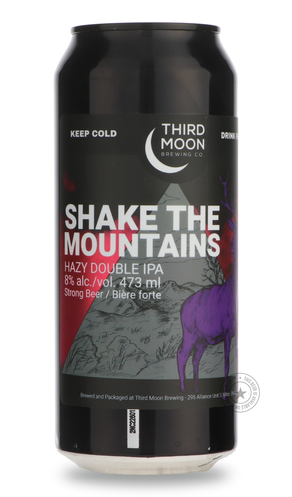 Shake the Mountains by Third Moon, beer label