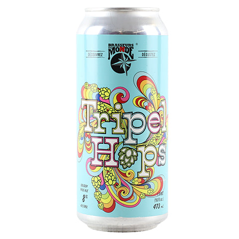Brasserie Du Monde Tripel Hops Pale Ale by Brasserie Du Monde, beer label