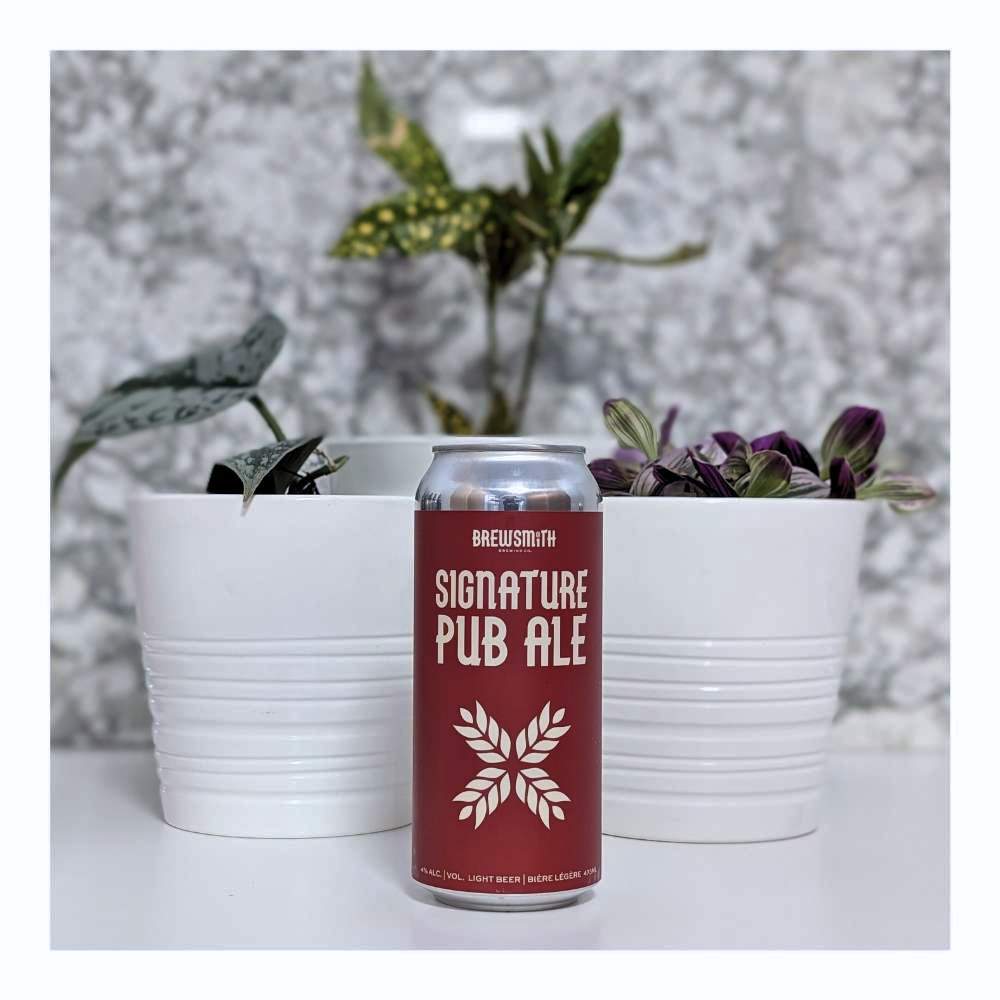 Signature Pub Ale ESB by Brewsmith Brewing Co., beer label