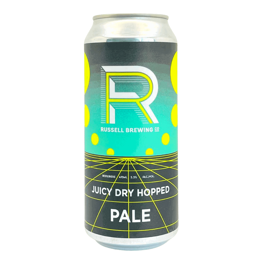 Company Dry Hopped Juicy Pale Ale by Russell Brewing, beer label