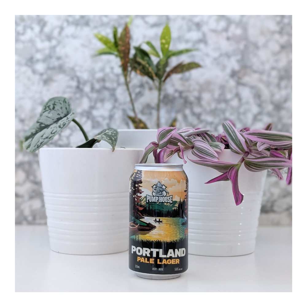 Portland Pale Lager by Pump House Brewery, beer label