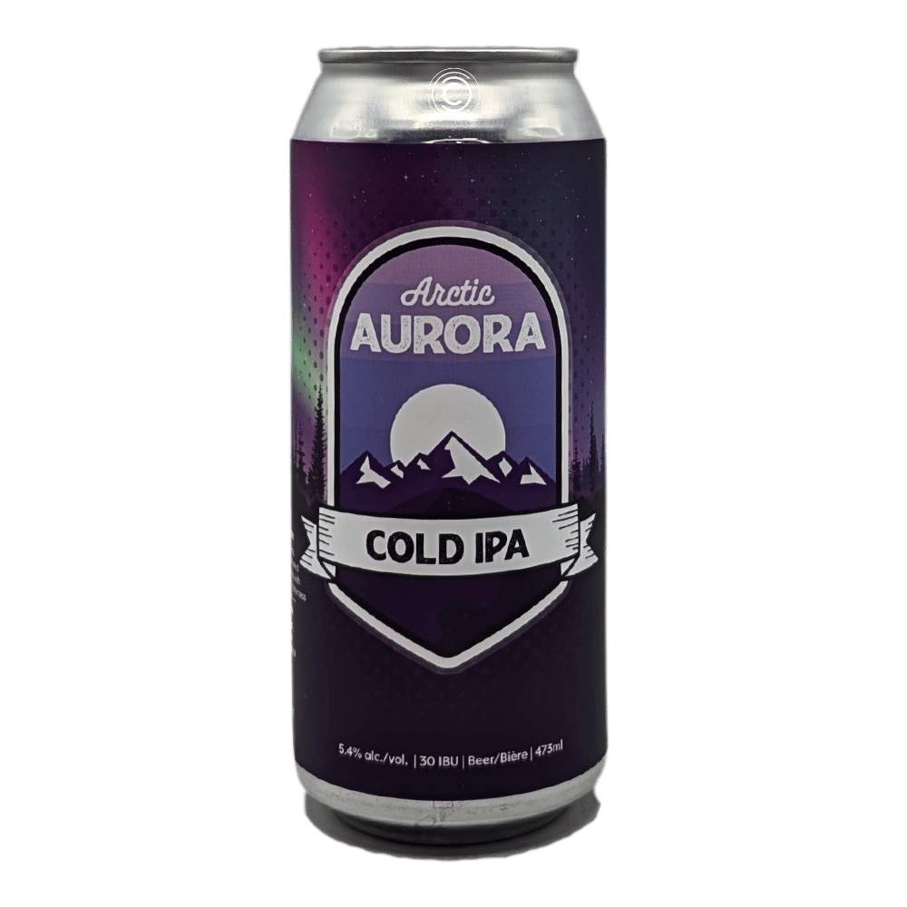 Arctic Aurora Cold IPA by Alley Kat Brewing Company, beer label