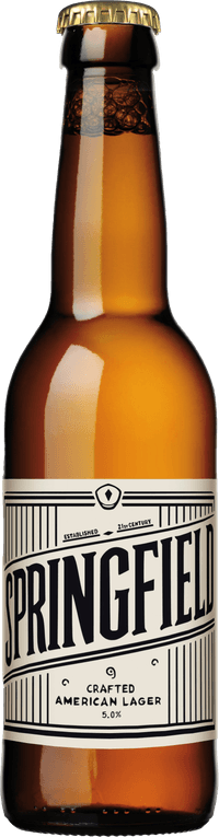 Springfield by James Mountainbranch, beer label