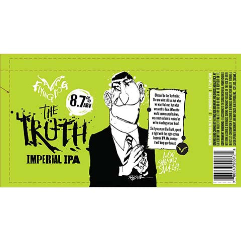 Imprint The Truth Imperial IPA by Imprint Beer Company, beer label