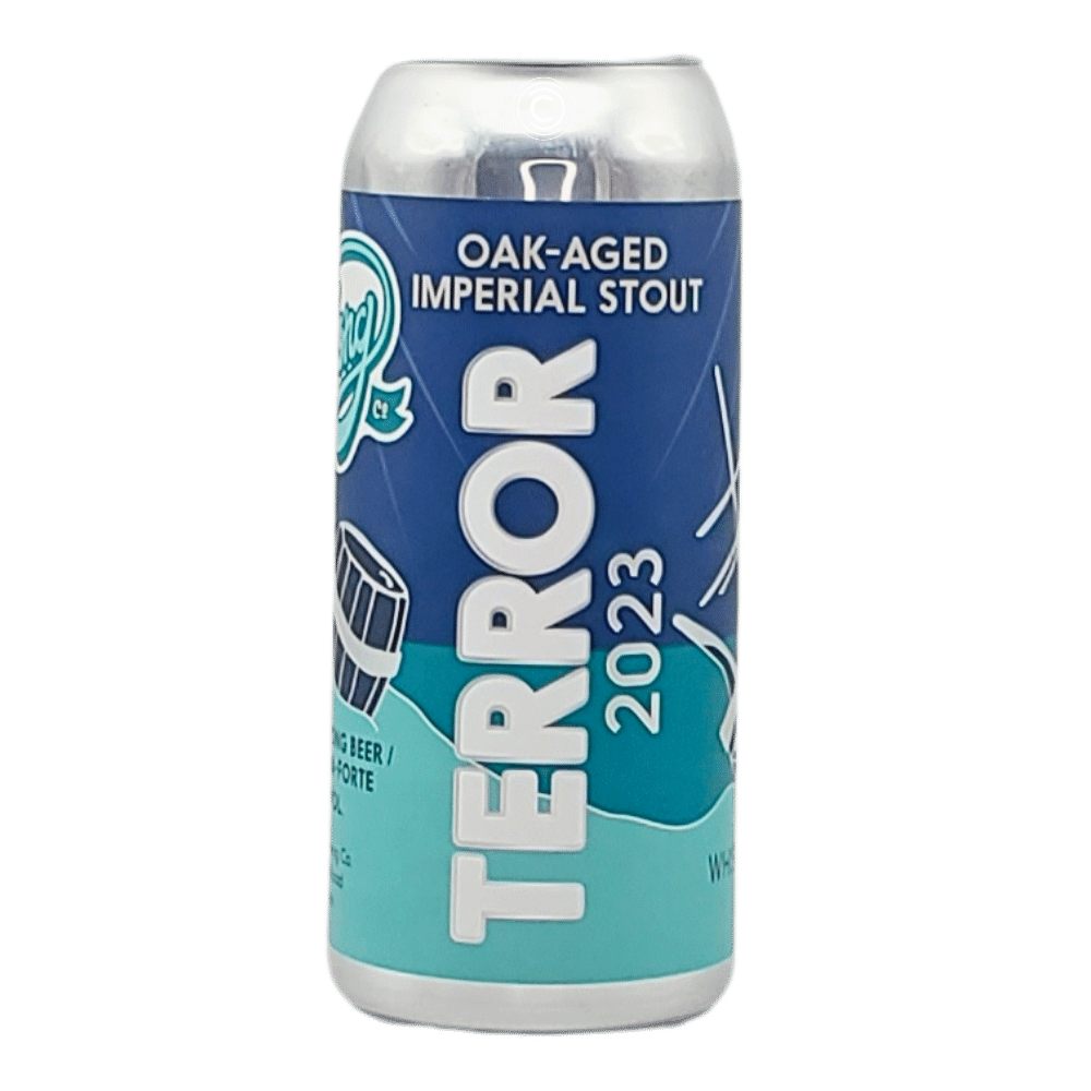Terror (2023) Oak Aged Imperial Stout by Winterlong Brewing Co., beer label