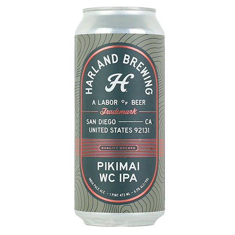 Harland Pikimai Cascade IPA by Harland Brewing Co, beer label