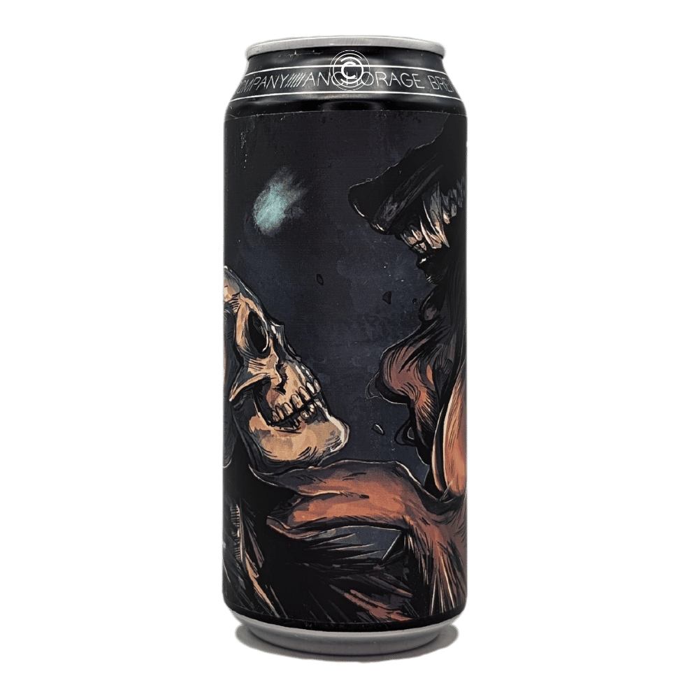 Be Mine New England Double IPA by Anchorage Brewing, beer label