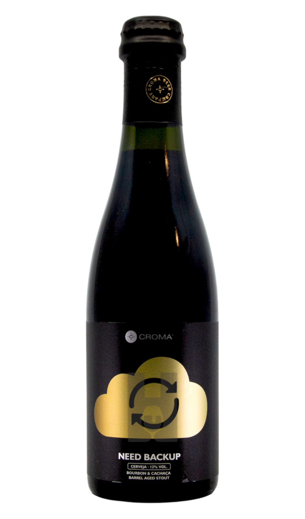 Croma Need Backup (Bourbon Barrel Aged) by Croma, beer label