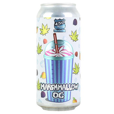 450 North Marshmallow OG Slushy XL Sour by 450 North Brewing Company, beer label