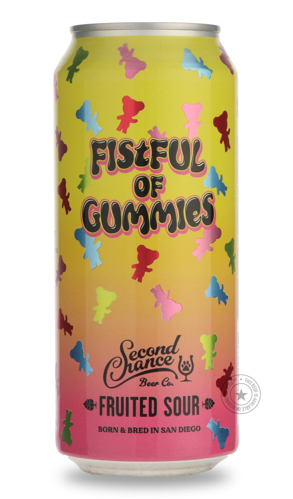 Fistful of Gummies by Second Chance Beer Company, beer label