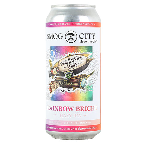 Smog City Rainbow Bright Hazy IPA by Smog City Brewing, beer label