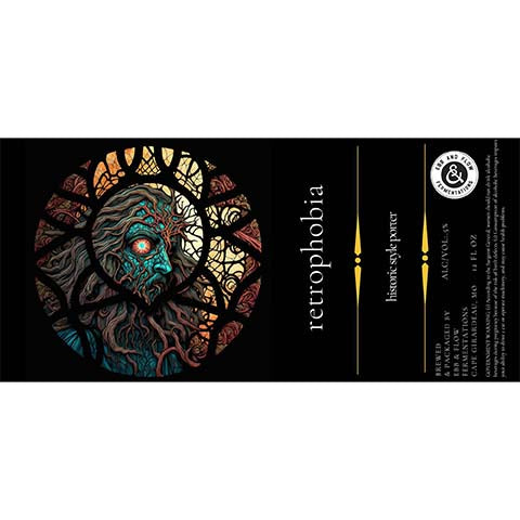 Ebb & Flow Retrophobia Porter by Ebb & Flow, beer label