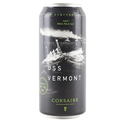 Corsaire USS Vermont Hazy IPA by Le Corsaire Microbrewery, beer label