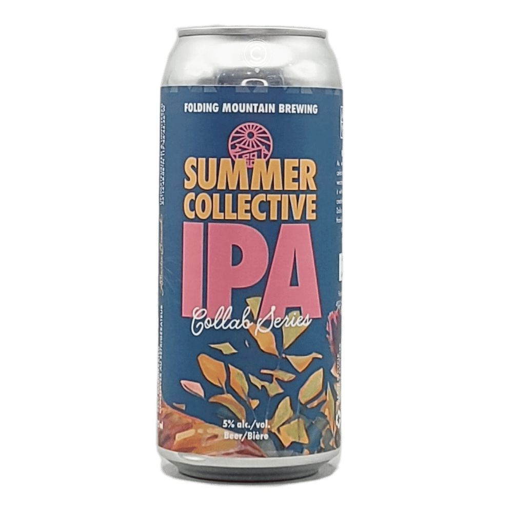 Summer Collective IPA # 7 New Zealand IPA by Folding Mountain Brewing, beer label