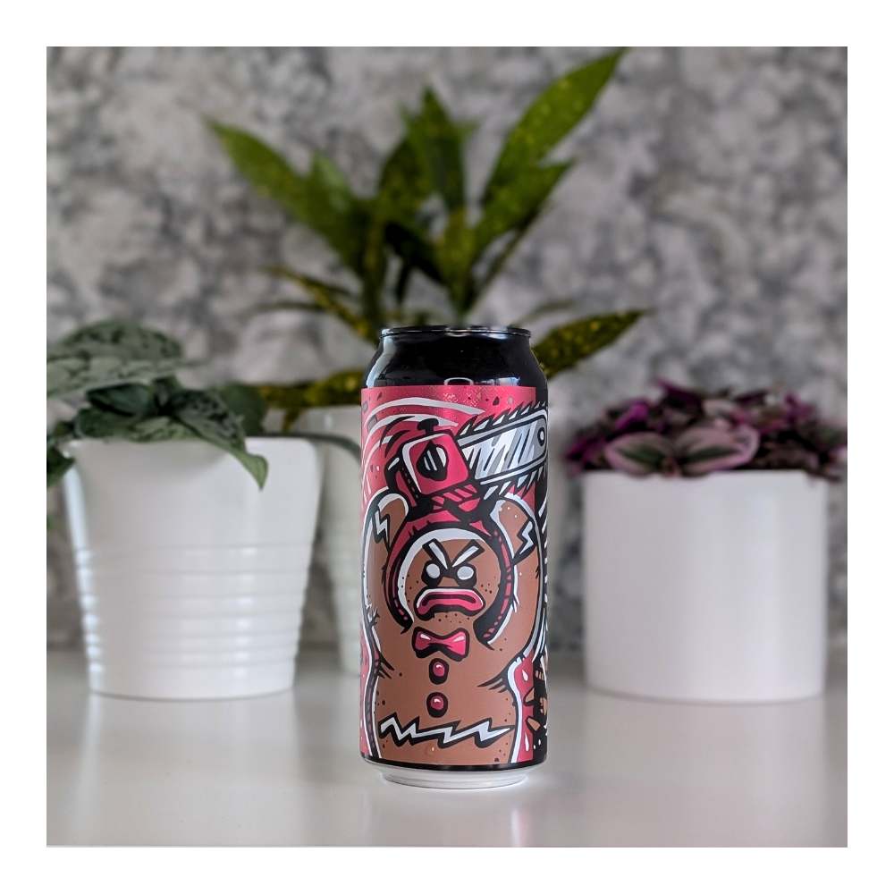 Gingerbread Massacre Red Ale by New Level Brewing, beer label