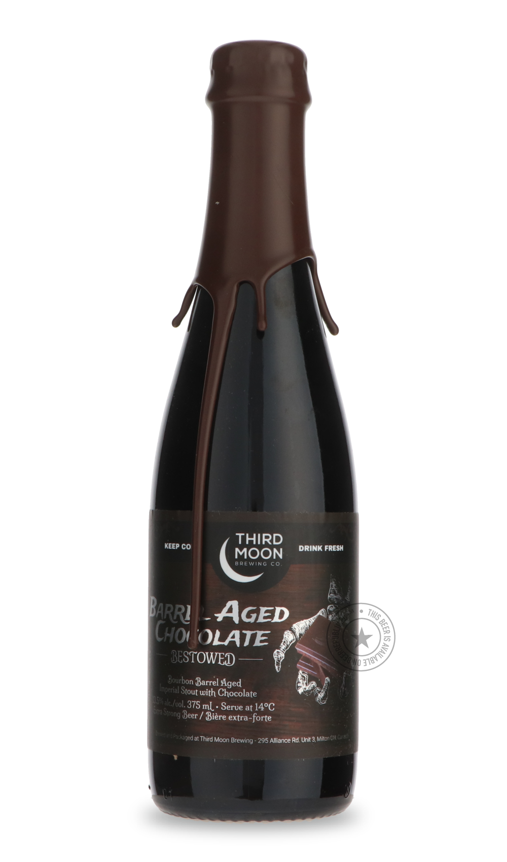 Barrel Aged Bestowed - Chocolate by Third Moon, beer label