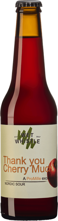 Thank you Cherry Much by Wet Whistle Brewery, beer label