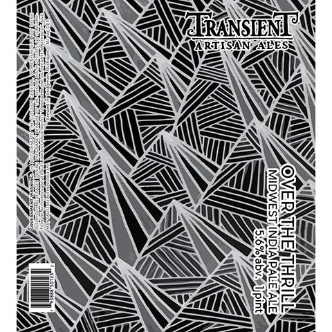 Transient Artisan Ales Over The Thrill IPA by Transient Artisan Ales, beer label