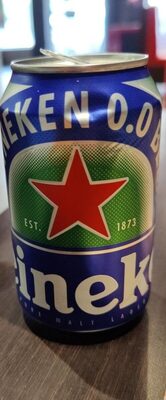 Bière sans alcool by Heineken, beer label