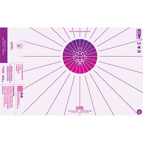 Hopfly Level IPA by HopFly Brewing Company, beer label