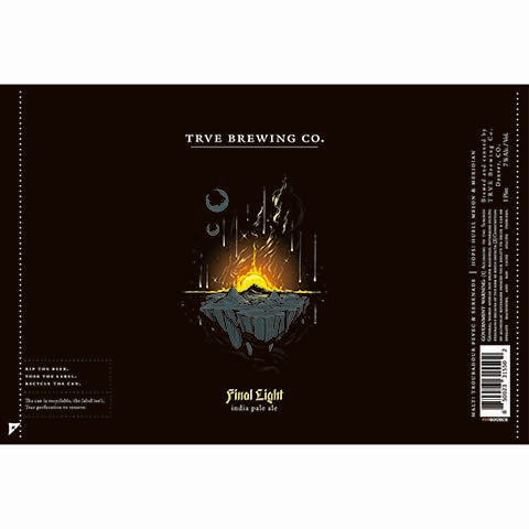 TRVE Final Eight IPA by TRVE Brewing Co, beer label