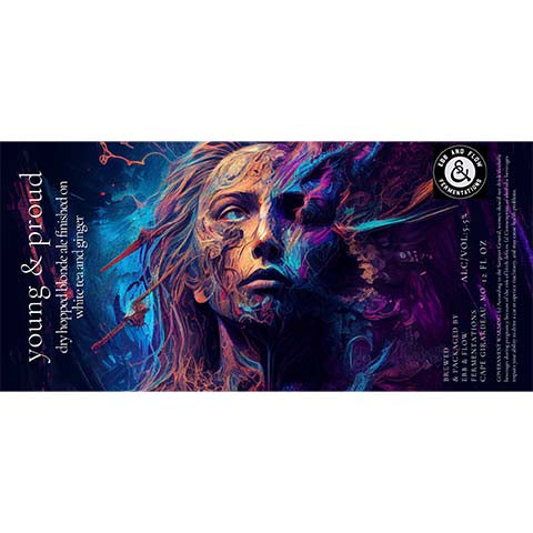 Ebb & Flow Young & Proud Blonde Ale by Ebb & Flow, beer label