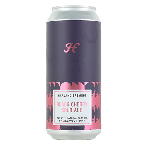 Harland Black Cherry Sour Ale by Harland Brewing Co, beer label