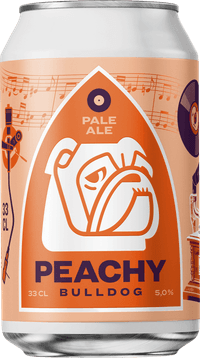 Gotlands Bryggeri Peachy Bulldog by Unknown Brewery, beer label