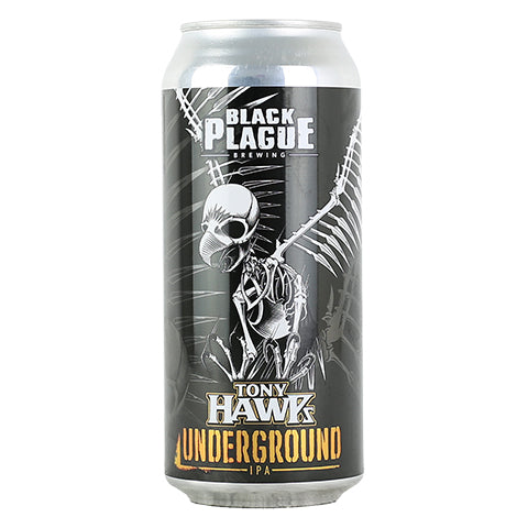 Black Plague Tony Hawps Underground IPA by Black Plague Brewing, beer label