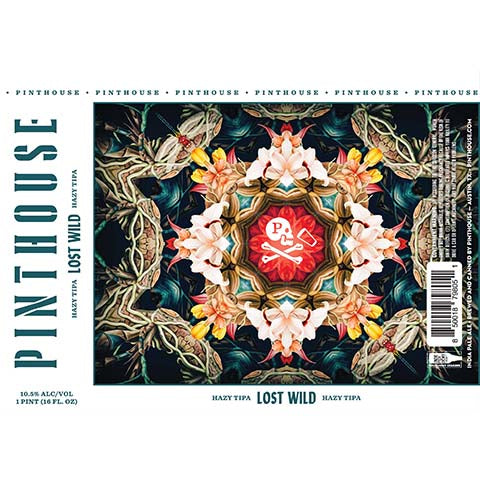 Pinthouse Lost Wild Hazy TIPA by Pinthouse Brewing, beer label