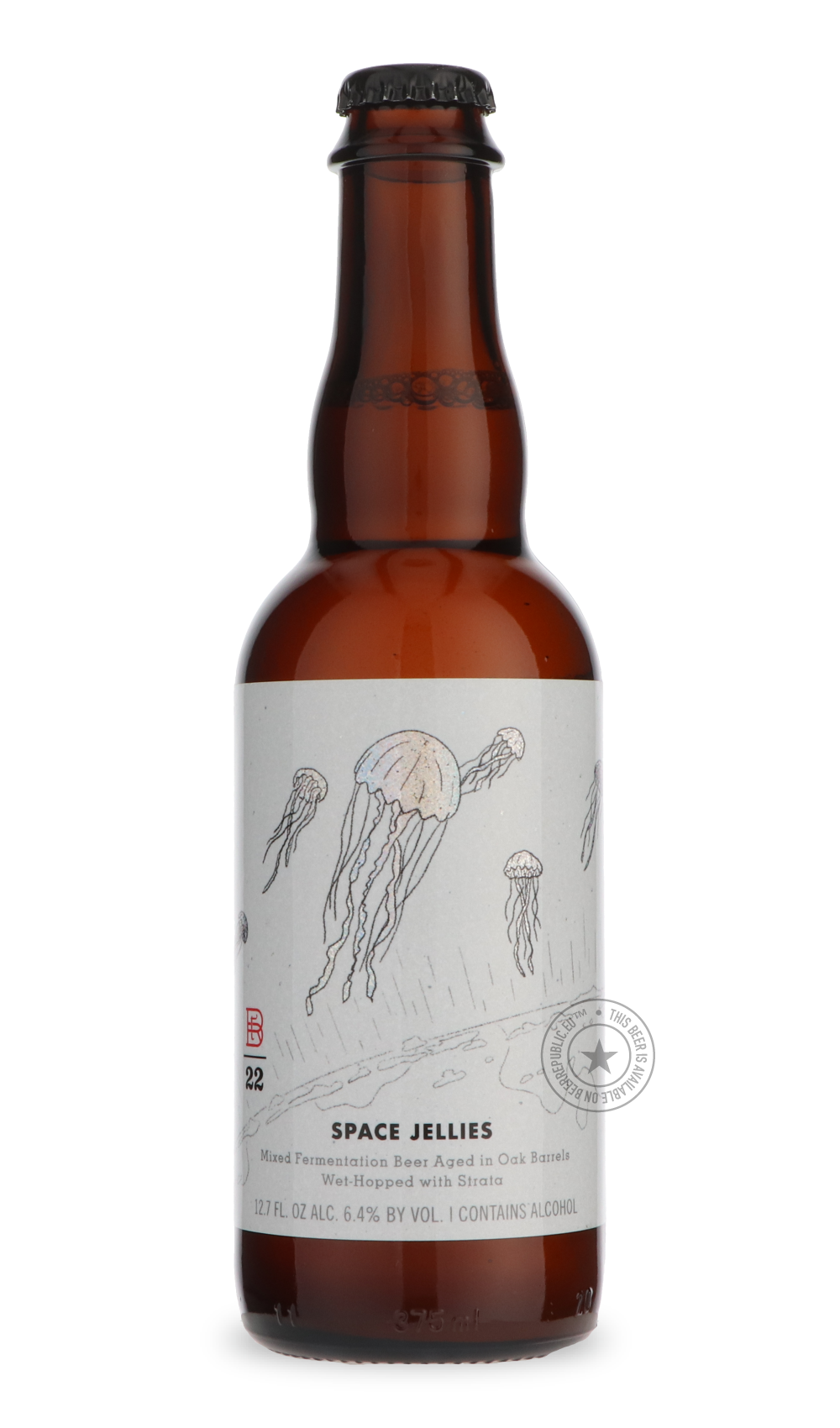 Space Jellies 2022 by The Rare Barrel, beer label