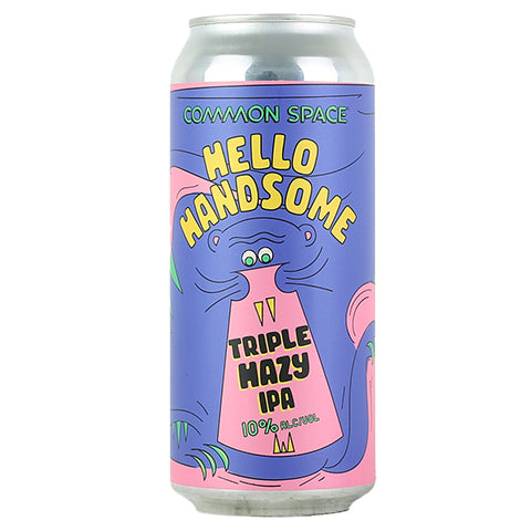 Common Space Hello Handsome IPA by Common Space Brewery, beer label