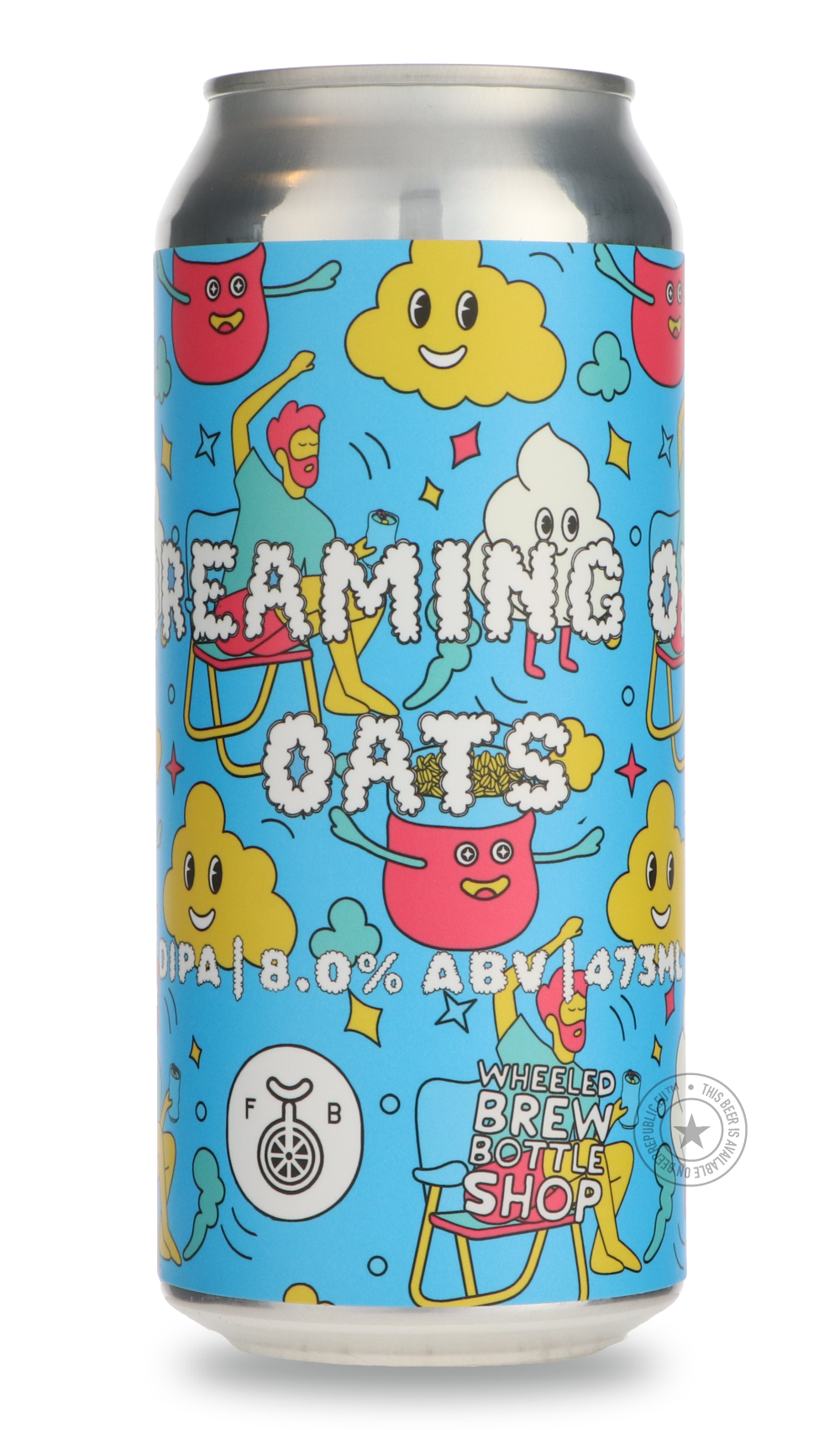 Dreaming of Oats by Fine Balance, beer label