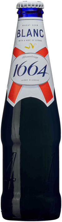 1664 Blanc by Kronenbourg, beer label