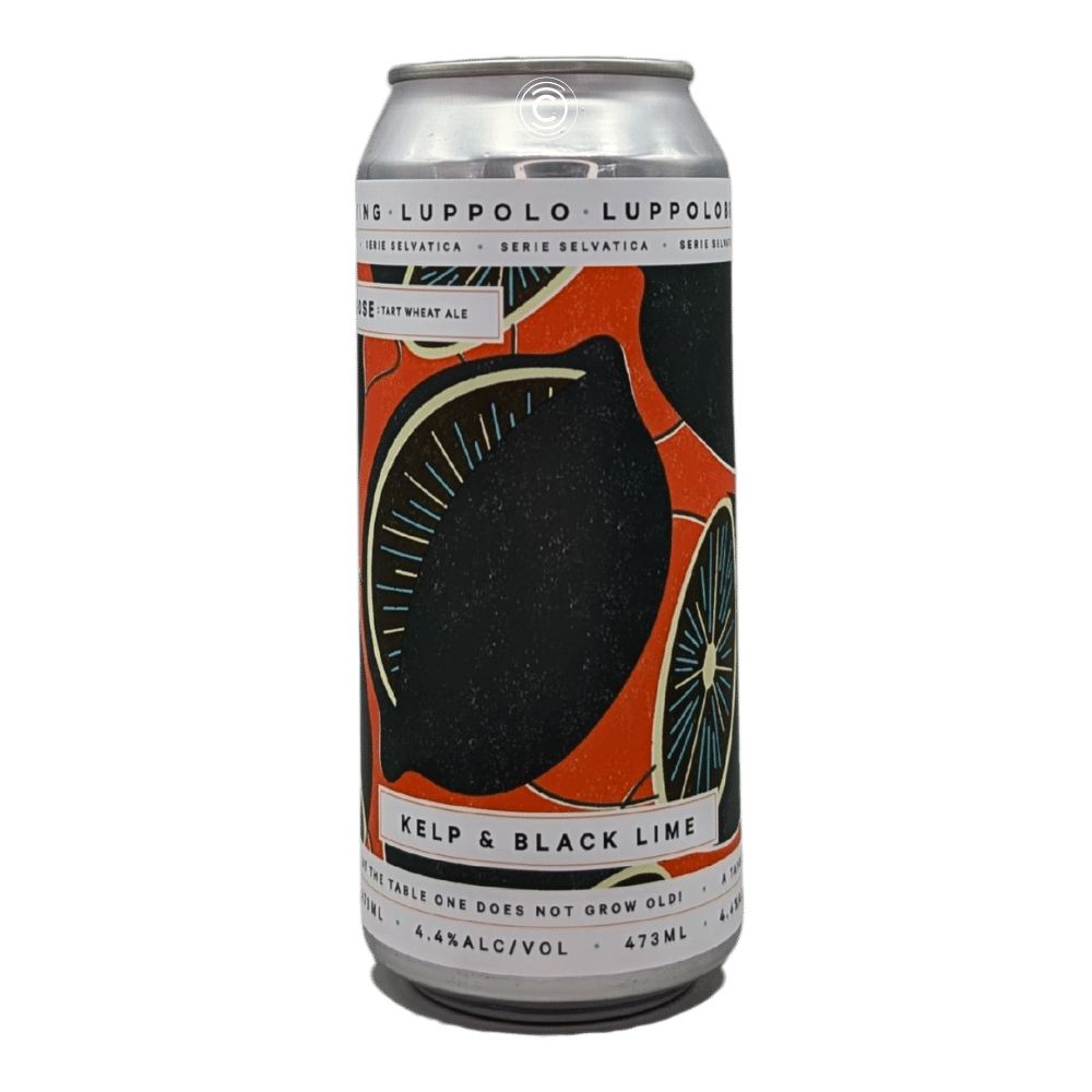 Co. Gose With Kelp & Black Lime by Luppolo Brewing Co, beer label