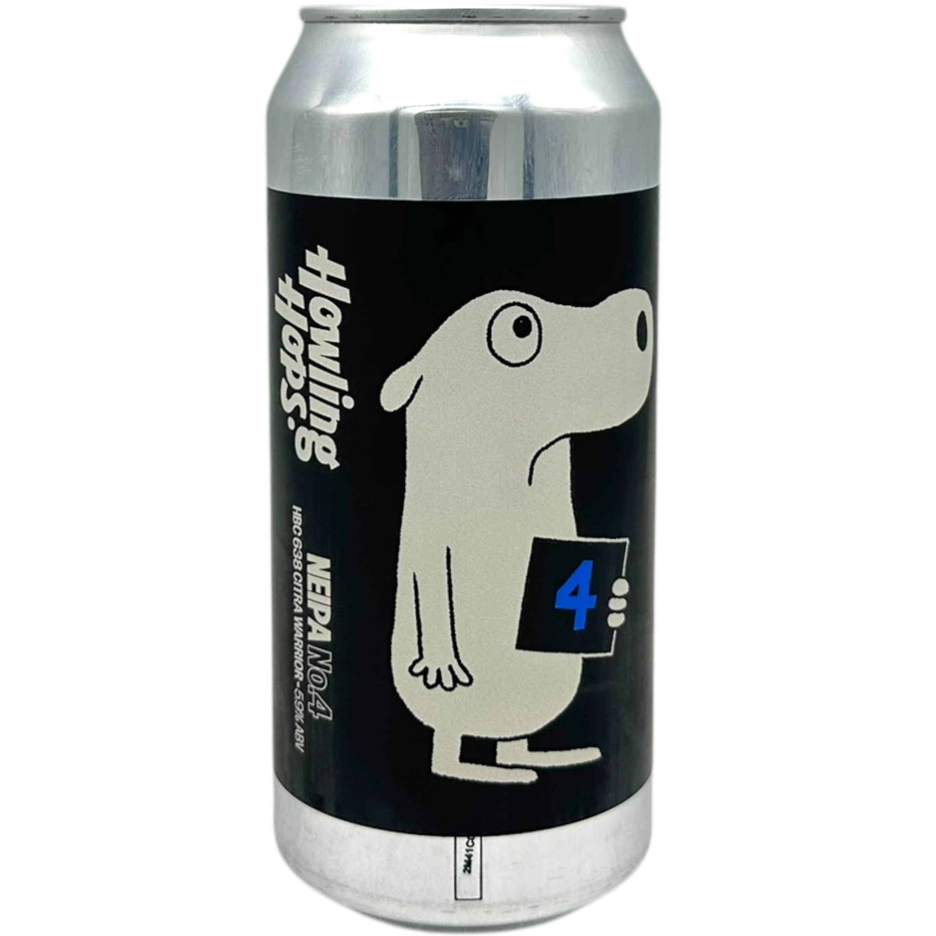 Howling Hops NEIPA No. 4 by Howling Hops, beer label