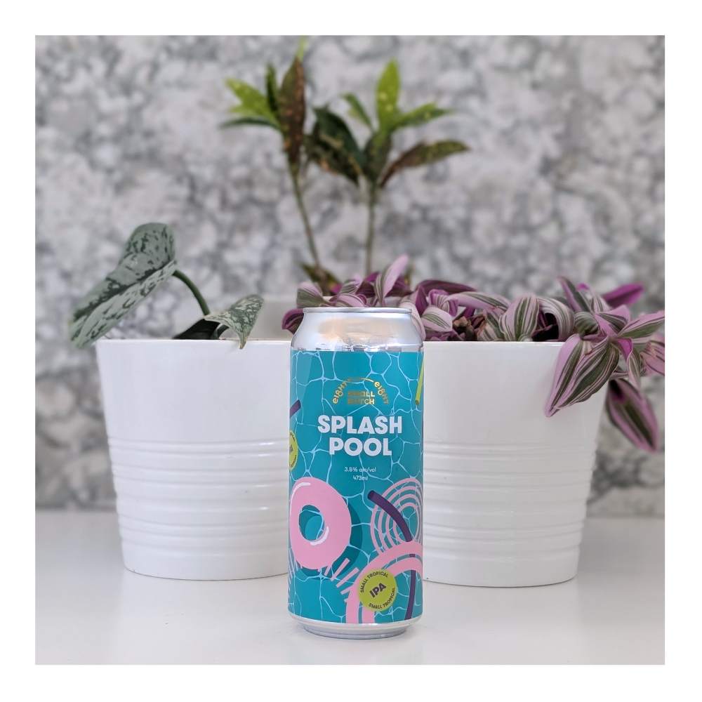 Splash Pool Small Tropical IPA by Eighty Eight Brewing Co., beer label