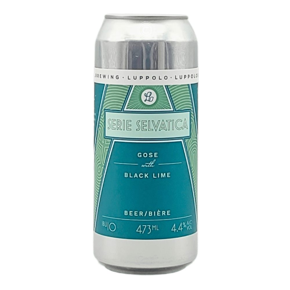 Co. Serie Selvatica: Gose with Black Lime by Luppolo Brewing Co, beer label