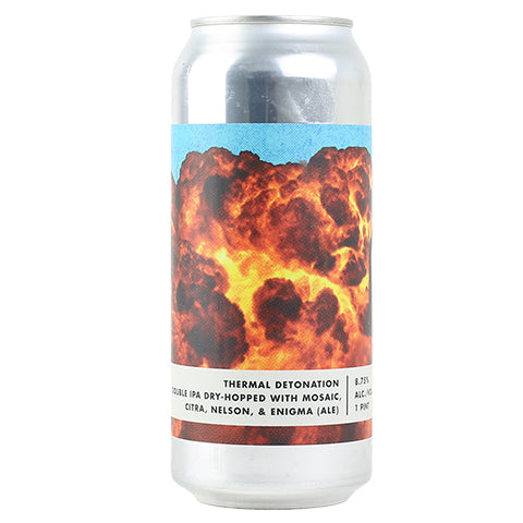 Bottle Logic Thermal Detonation Hazy DIPA by Bottle Logic Brewing, beer label