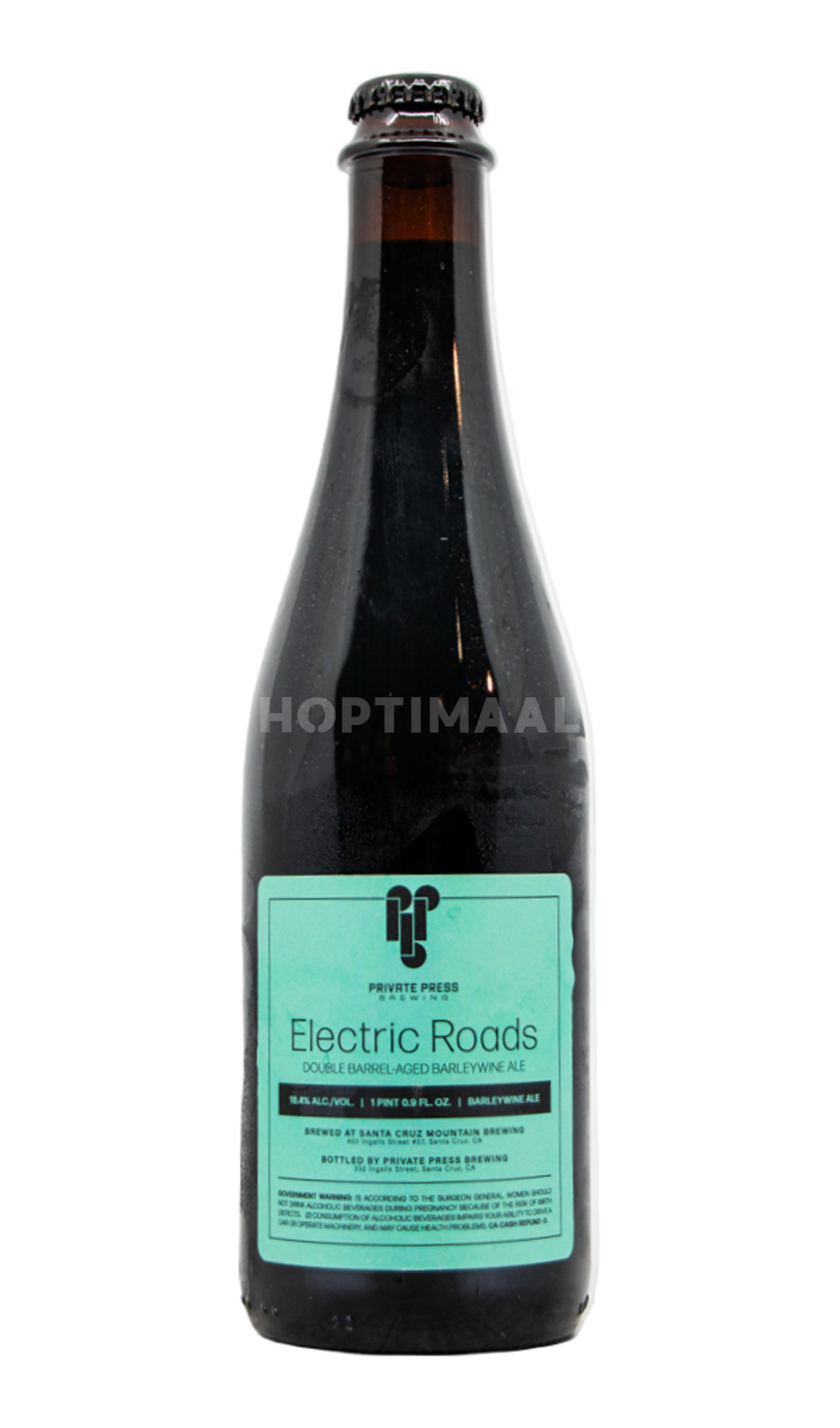 Private Press Electric Roads (Batch 6) by Private Press, beer label